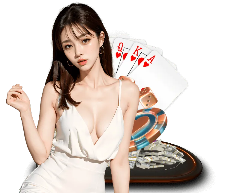 Bàn Baccarat sang trọng với chip cược tại m88keo casino trực tuyến